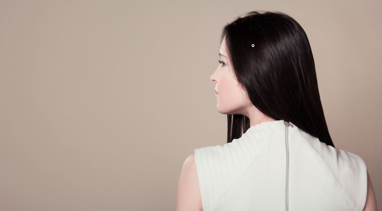 black hair