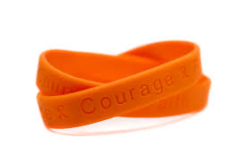 orange wrist bands